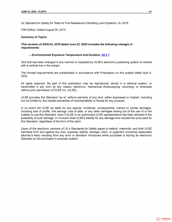 UL 2079 PDF UL 2079 PDF
